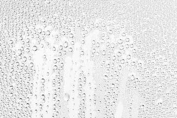 white background water drops on glass, abstract design overlay wallpaper
