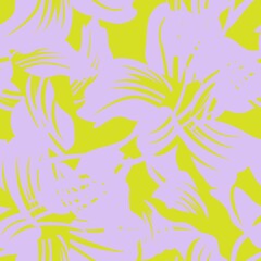 Fototapeta na wymiar Pastel Floral Seamless Pattern Background