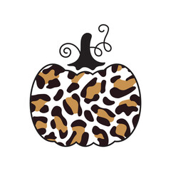 pumpkin,Leopard Pumpkin,Halloween,pumpkin, vector, design, graphic, holiday, leopard,