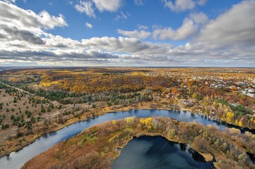 landscape with river