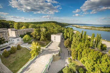 view from the castle