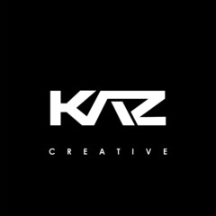 KAZ Letter Initial Logo Design Template Vector Illustration