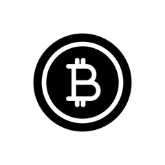 bitcoin icon logo template