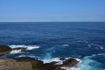 Fototapeta na wymiar Pacific ocean, Yakushima, Kagoshima, Japan