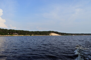 lake and sky