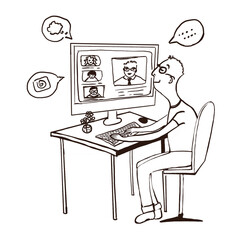 webinar seminar workshop computer notebook