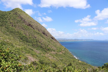 Fototapeta premium Vue Panoramique Le Diamant Martinique