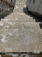 foam stair cleaning