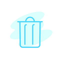 Illustration Vector Graphic of Recycle Bin icon