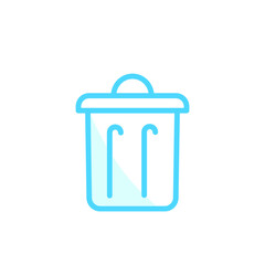 Illustration Vector Graphic of Recycle Bin icon