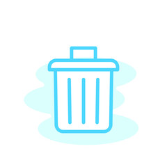 Illustration Vector Graphic of Recycle Bin icon