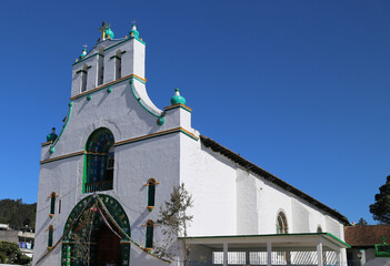 The church of San Juan Chamula in Mexico