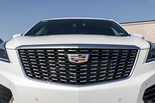 Cadillac XTS display. Cadillac is the luxury division of General Motors.