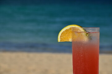 cocktail at the beach