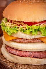Hamburguer tradicional
