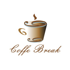 the right hangout place for coffee break cafe, suitable as an icon for your favorite cafe or great business anywhere