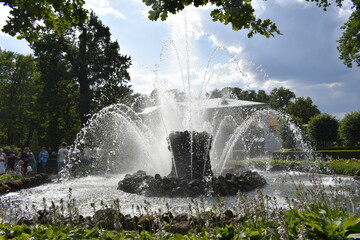 fountain in the park