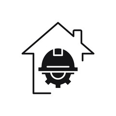home improvement icons symbol vector elements for infographic web