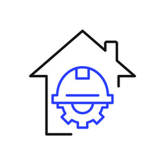 home improvement icons symbol vector elements for infographic web