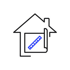 home improvement icons symbol vector elements for infographic web