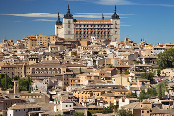 Obraz premium City of Toledo from the Valley Lookout