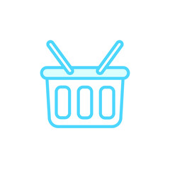Illustration Vector Graphic of Shopping Basket icon