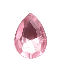 Beautiful gemstone for jewelry on white background