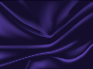 Wrinkled cloth texture. Concept 3d realism four vector object eps 10. Background for web page.