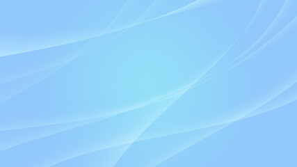 Light blue gradient and curve abstract background