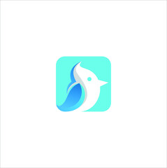Creative Bird Logo Icon Vector Template