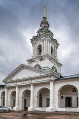 Fototapeta na wymiar Church of the Savior in Ryady, Kostroma, Russia
