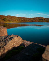 Fototapeta premium lake in the mountains