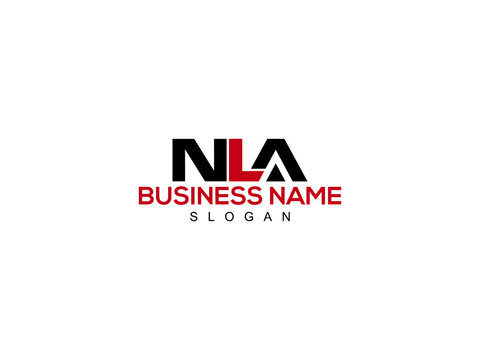 Letter NLA Logo Icon Vector Image Design For Company or Business