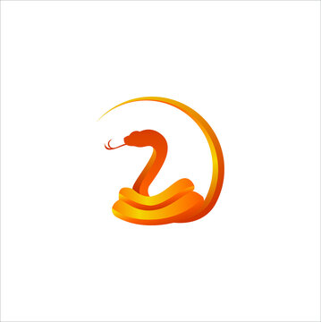 Creative Snake Logo Icon Vector Template