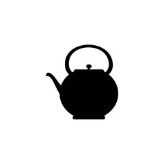 a kettle for cooking water and a place to store water icon, kettle symbol icon vector illustration