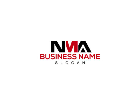 Letter NMA Logo Icon Vector Image Design For Company or Business