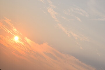Side View Sunset