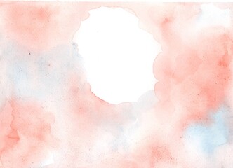 abstract watercolor background. Watercolor clouds