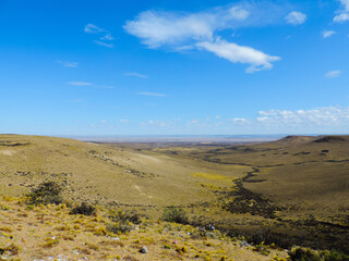 Landscape with sky