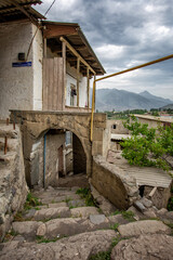 Walk through the historical part of the village of Akhty, Dagestan