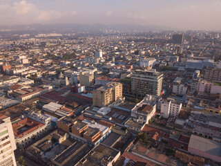 Fototapeta na wymiar Aerial view of the city