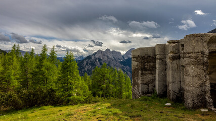 Fototapeta na wymiar Landschaft im Triglav Nationalpark in Slowenien