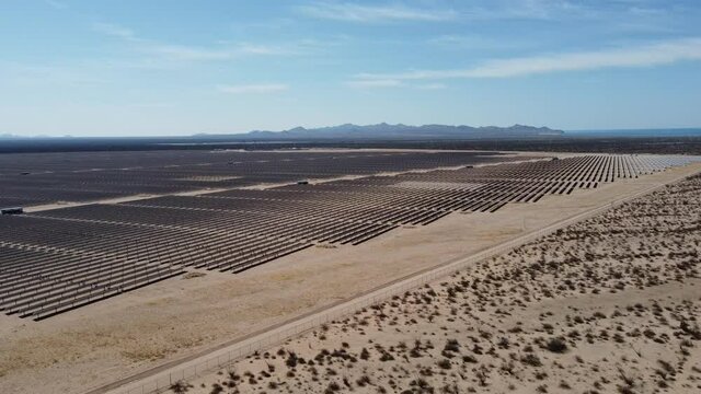 Paneles solares en Puerto Libertad Sonora Mexico