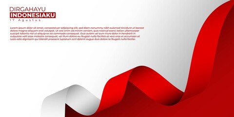 Indonesia Independence day background design