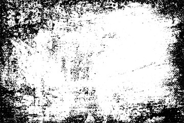 Grunge is black and white. Abstract monochrome chaotic background. Surrealism is a terrible backdrop