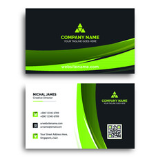 Abstract stylish business card