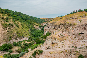 view from the top of  mountain
