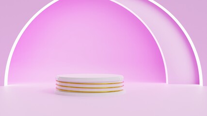 Abstract background. 3D rendering mockup scene for product presentation.