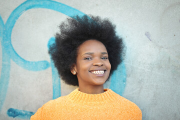 Of a young black, woman