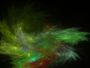 Imaginatory fractal background generated Image